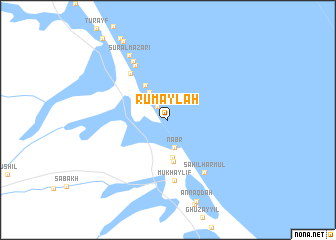 map of Rumaylah