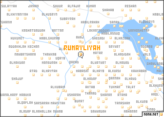 map of Rumaylīyah