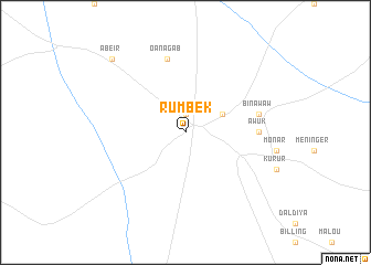 map of Rumbek