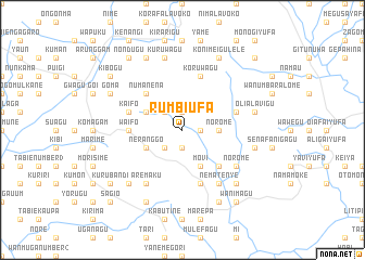 map of Rumbiufa