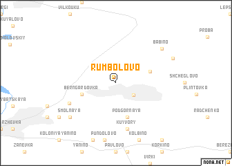 map of Rumbolovo