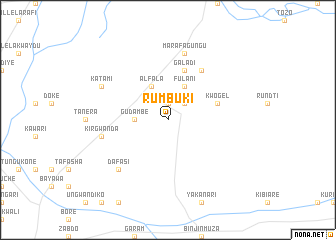 map of Rumbuki