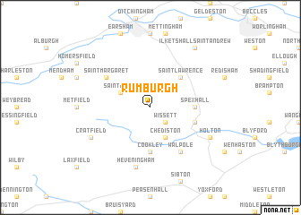 map of Rumburgh