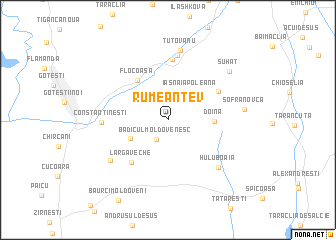 map of Rumeanţev