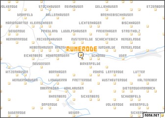 map of Rumerode