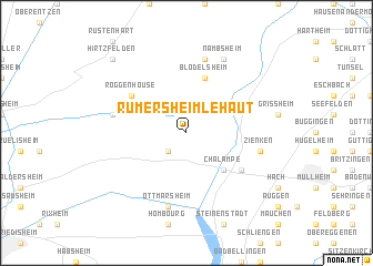 map of Rumersheim-le-Haut