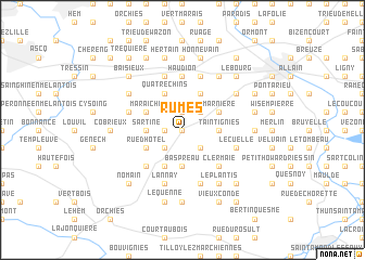 map of Rumes