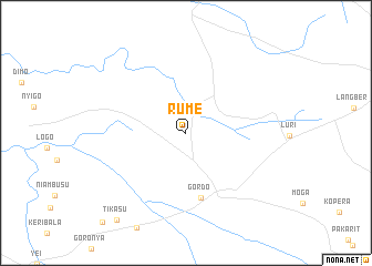 map of Rume