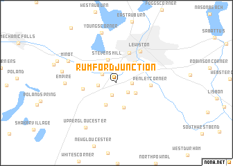 map of Rumford Junction