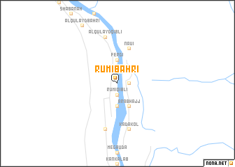 map of Rūmī Baḩrī