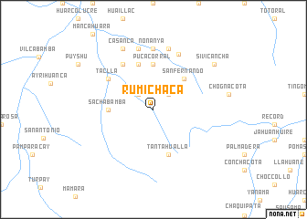 map of Rumichaca