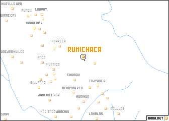 map of Rumichaca