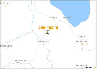 map of Rumichaca