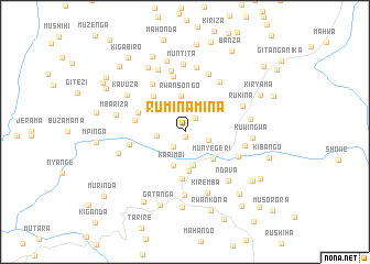 map of Ruminamina