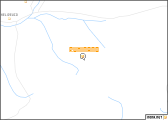 map of Rumiñano