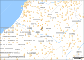 map of Rūmīn