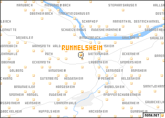 map of Rümmelsheim