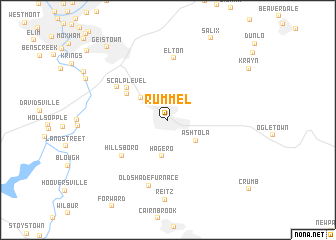 map of Rummel