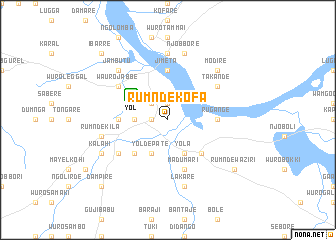 map of Rumnde Kofa