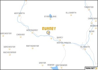 map of Rumney