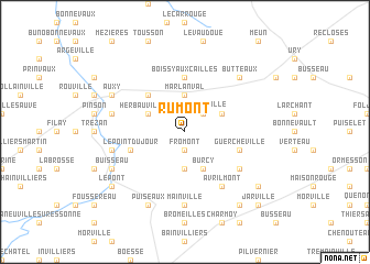 map of Rumont