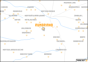 map of Rumorinho