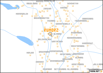 map of Rūmorz