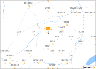 map of Rumo