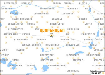 map of Rumpshagen