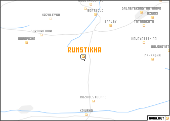 map of Rumstikha