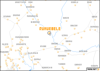 map of Rumuebele