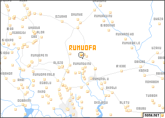 map of Rumuofa