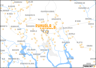 map of Rumuola
