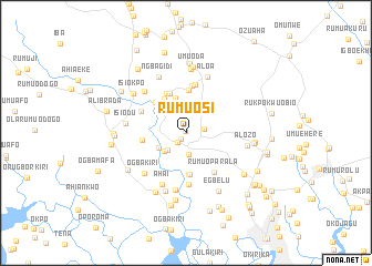 map of Rumuosi