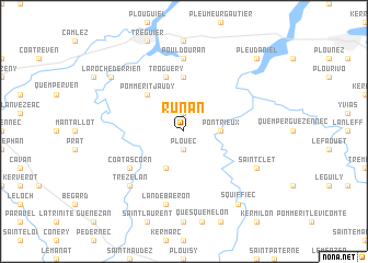 map of Runan