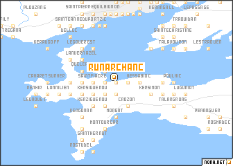 map of Runarcʼhanc