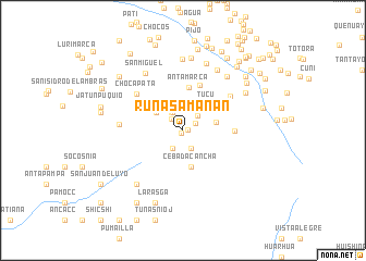 map of Runasamanan