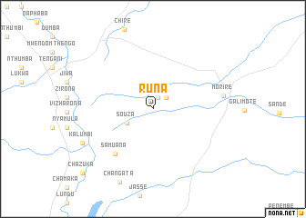 map of Runa