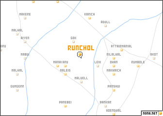 map of Runchol