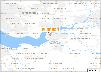 map of Runcorn