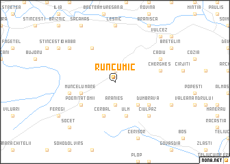 map of Runcu Mic