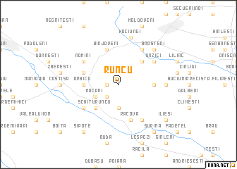 map of Runcu