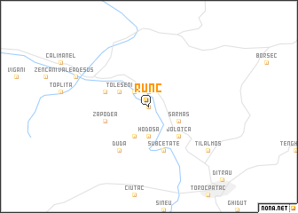 map of Runc