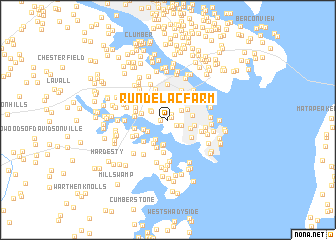 map of Rundelac Farm