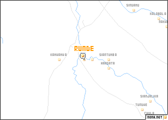 map of Runde