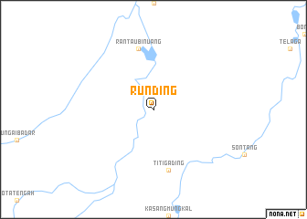 map of Runding