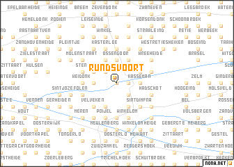 map of Rundsvoort