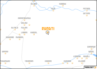 map of Rundti