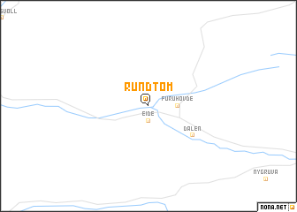 map of Rundtom