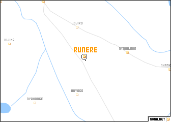 map of Runere